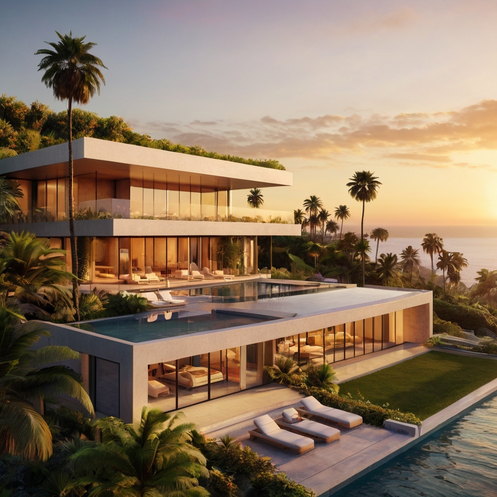 Ultra-Modern Luxury Mansion: Interior & Exterior Design Secrets for a Futuristic&nbsp;Masterpiece