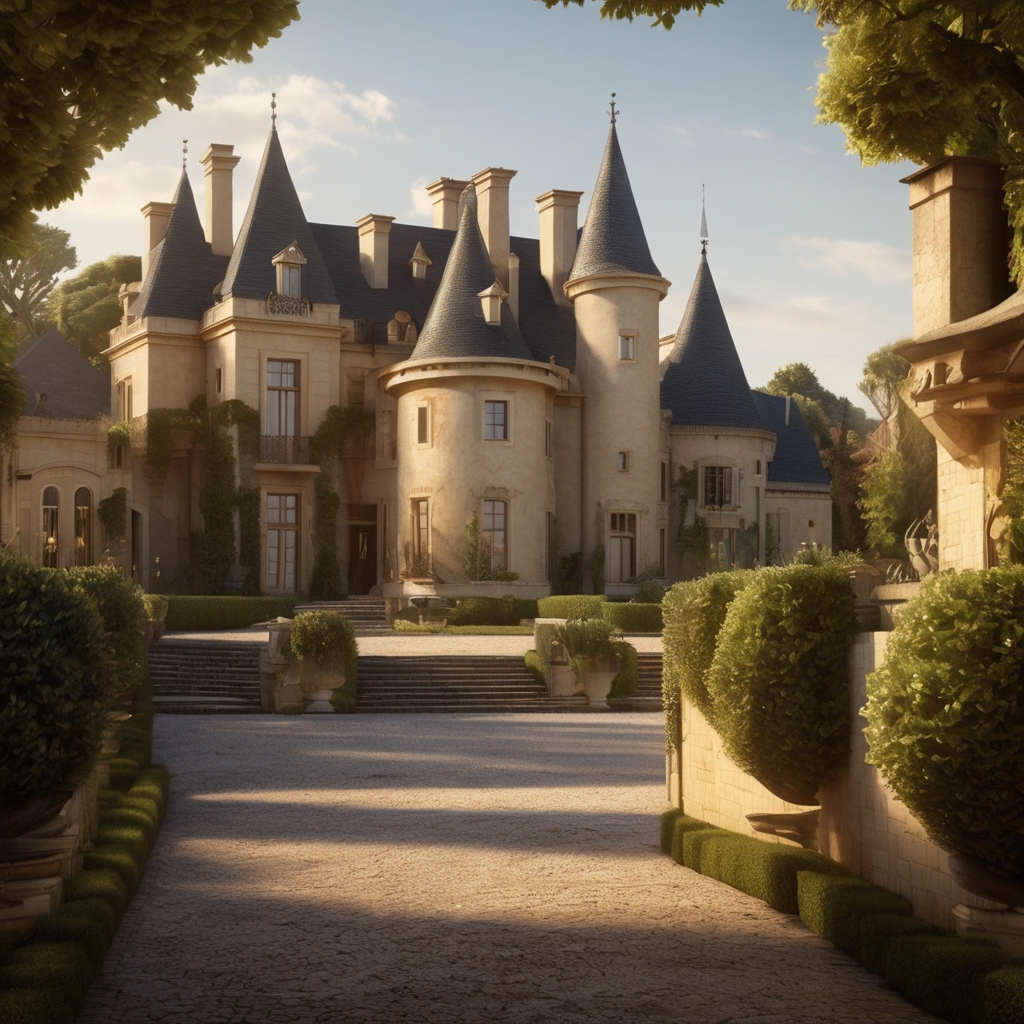 Opulent Grandeur: The Lavish Interior of a French&nbsp;Château