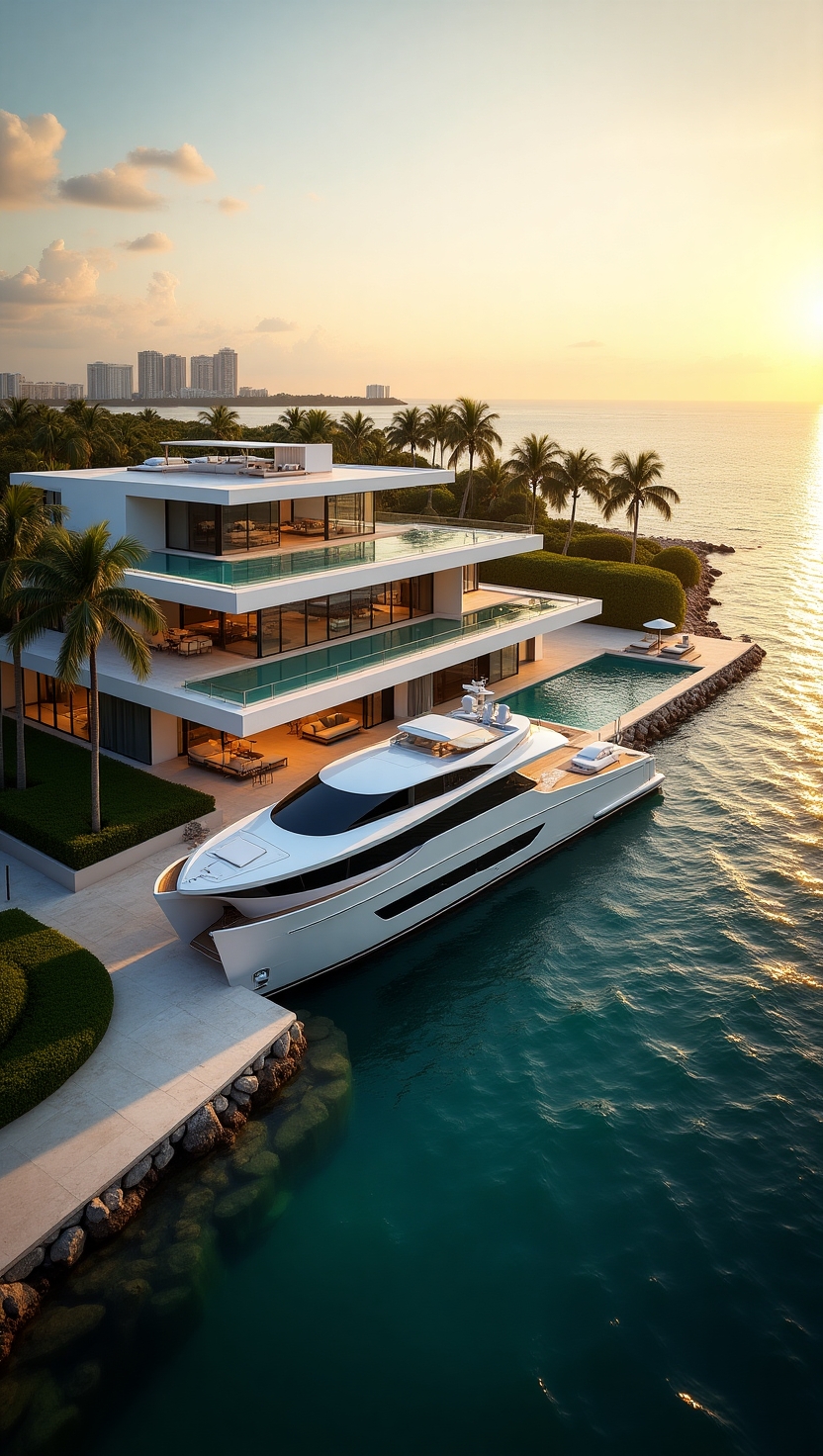 Sunset Legacy: The $75M Miami Masterpiece Redefining Oceanfront&nbsp;Opulence