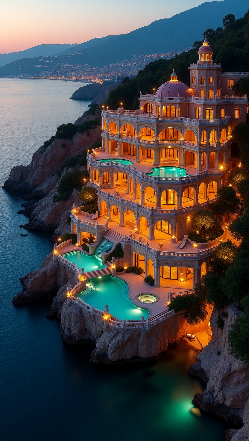 A Jewel on the Edge: The Opulent Cliffside Mansion Redefining Coastal&nbsp;Luxury