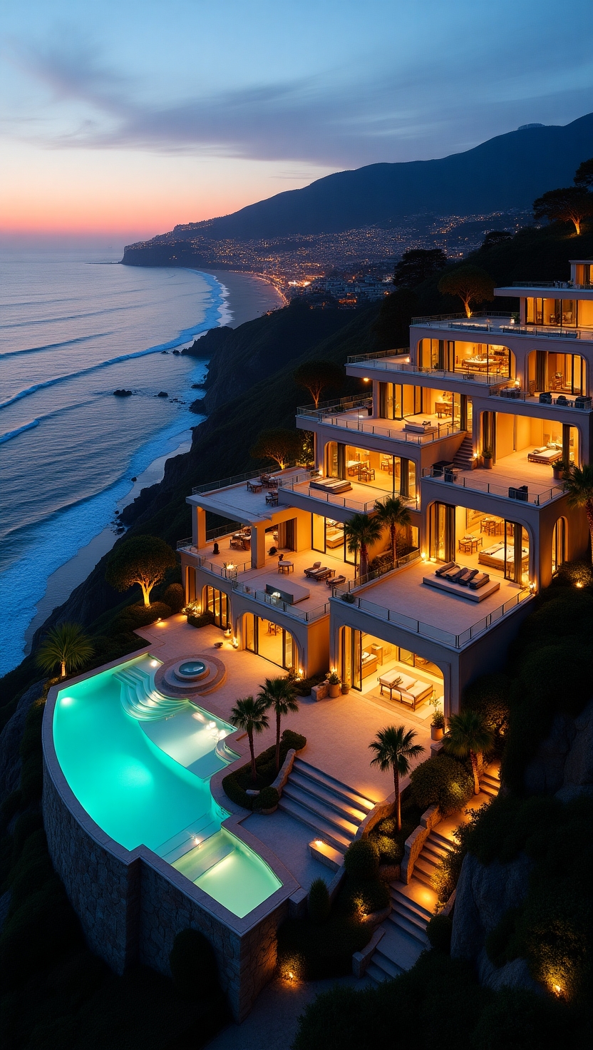Exclusive Malibu Cliffside Mansion: A Masterpiece of Coastal&nbsp;Opulence